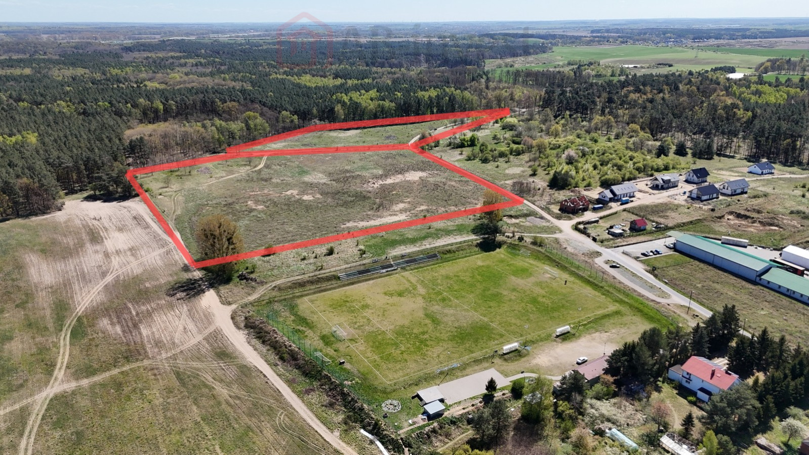Działka Sprzedaż Daleszewo Sportowa 1