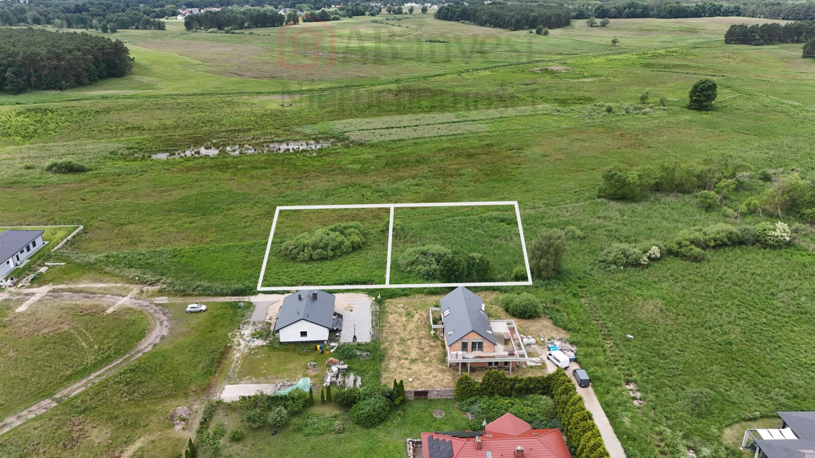 Działka Sprzedaż Sławoszewo Szmaragdowa