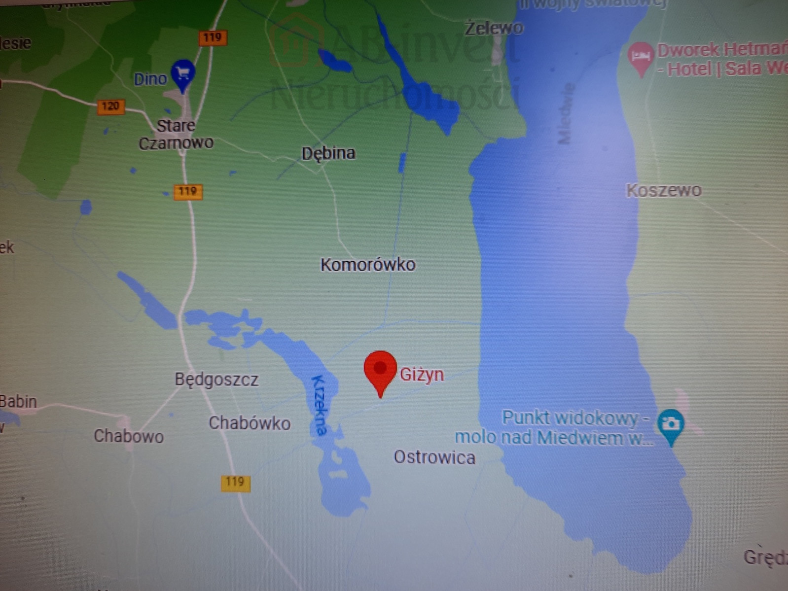 Działka Sprzedaż Giżyn