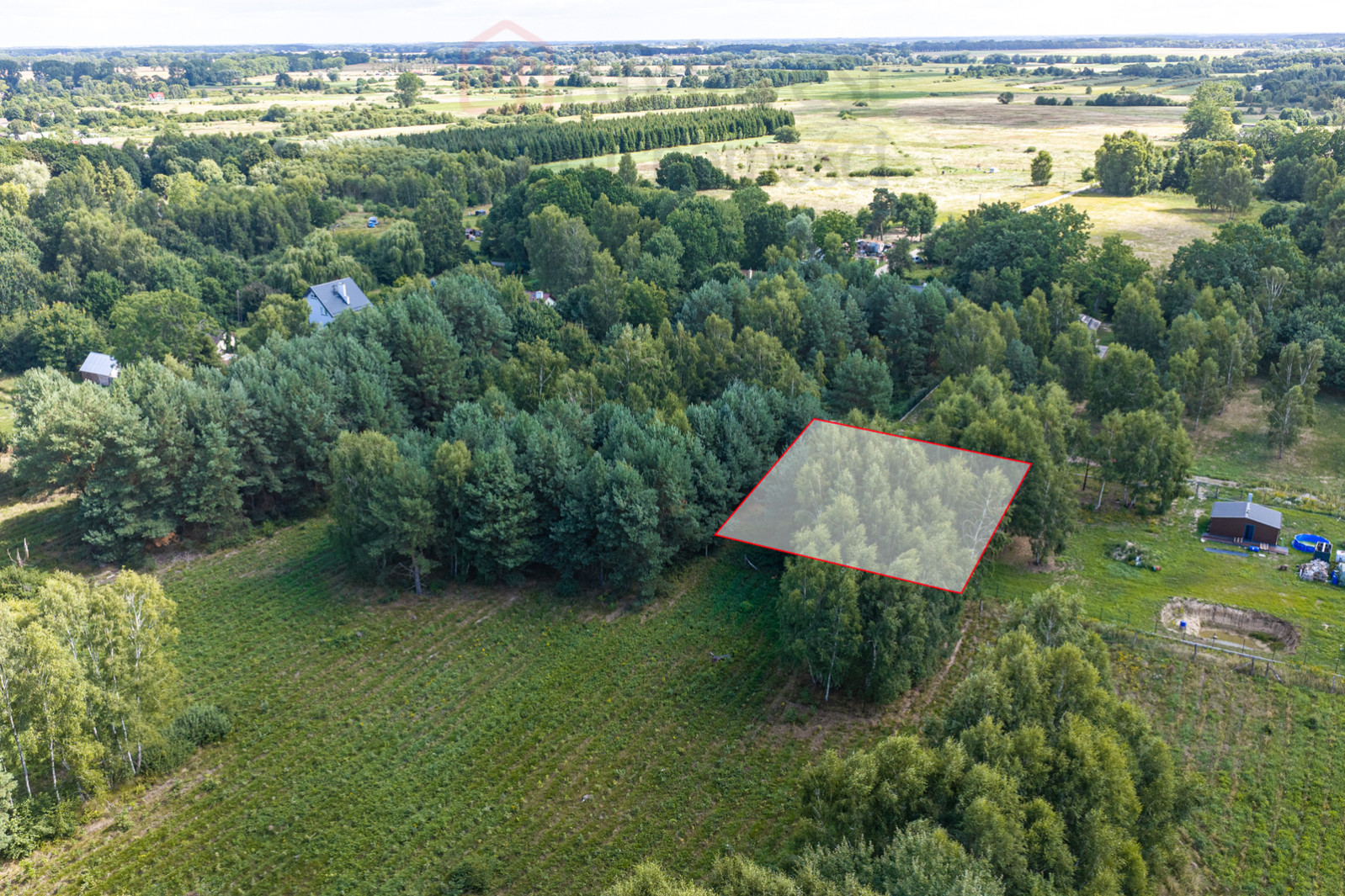 Działka Sprzedaż Ładzin 16