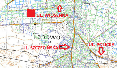 Działka Sprzedaż Tanowo