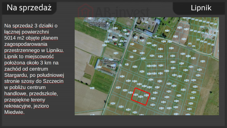 Działka Sprzedaż Lipnik 1