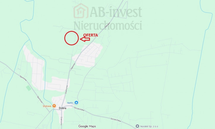 Działka Sprzedaż Dobra Graniczna 8