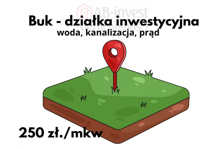 Działka Sprzedaż Buk 1