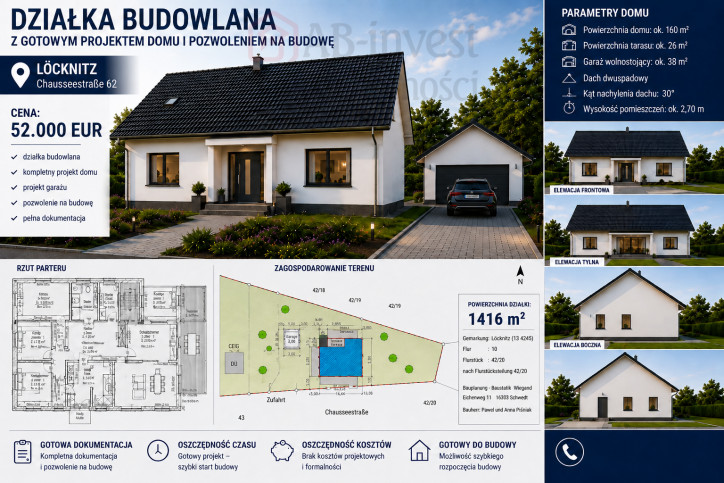 Działka Sprzedaż Löcknitz, Löcknitz-Penkun, Vorpommern-Greifswald, Meklemburgia-Pomorze Przednie, Niemcy 2