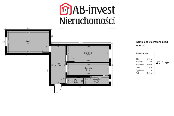 Mieszkanie Sprzedaż Szczecin Centrum Kujawska 11